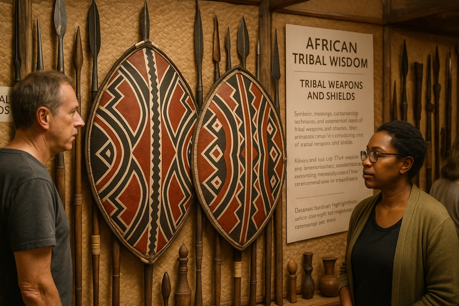 African Tribal Wisdom Exhibition Floor Plan